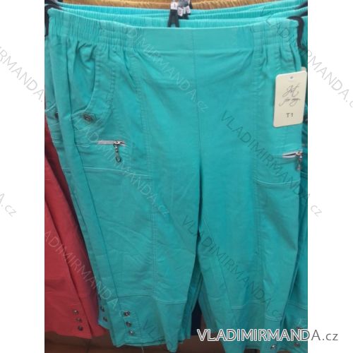 Hose 7/8 lange Leinwand Frauen elastisch (38-48) GETFORM GET19002
