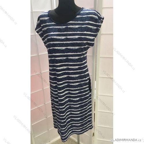 Sommer Kurzarm Kleid (L-XXXL) POLNISCHER MODUS PM519005
