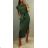 Sommer Kurzarm Kleid Damen (uni m / l) ITALIENISCHER MODUS IM8191160
