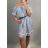 Sommerkleid mit nackten Schultern kurze Frauen (uni s / m) ITALIENISCHER MODUS IM91991657
