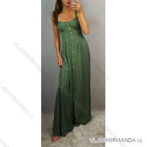 Langes Sommer Damen Kleid (uni sm) ITALIENISCHER MODUS IMM20MS51521