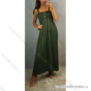 Langes Sommer Damen Kleid (uni sm) ITALIENISCHER MODUS IM91913012
