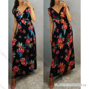 Sommerkleid Kurzarm Damen (uni sl) ITALIENISCHE Mode IM818063