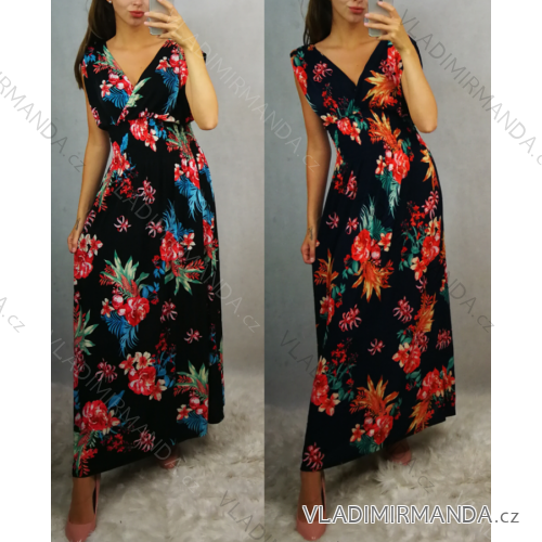 Sommerkleid Kurzarm Damen (uni sl) ITALIENISCHE Mode IM818063