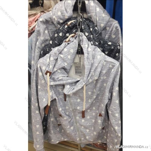 Sweatshirt warm Winter Reißverschluss Damen (m-2xl) EPISTER BEN1958278

