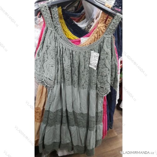 Langärmliges Kleid für Damen (uni s / m) ITALIAN Fashion IM9184243