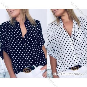 Hemden Damen mit 3/4 Ärmeln (uni sl) ITALIAN FASHION IMT19025