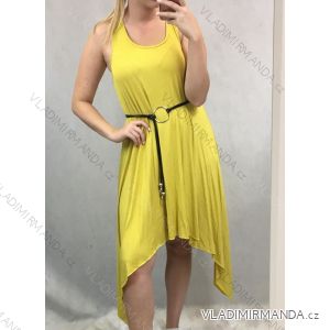 Ärmelloses Sommerkleid Damen (uni s / m) ITALIENISCHER MODUS IM1419009
