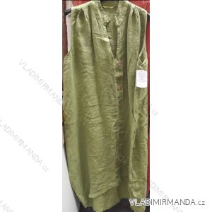 Ärmelloses übergroßes Kleid Damen (uni xl-2xl) ITALIENISCHER MODUS IM519434
