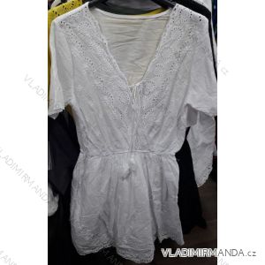 Sommerkleid kurz Kurzarm Damen (uni sl) ITALIAN MODE IM919671
