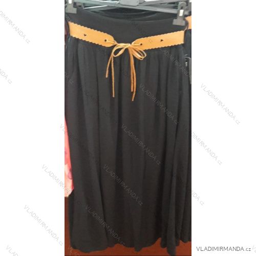 Rock lange Frauen (uni sl) ITALIENISCHE MODE IM219403
