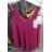 Tílko šifonové na ramínka dámská  (S/M ONE SIZE) ITALSKá MóDA IM317100N