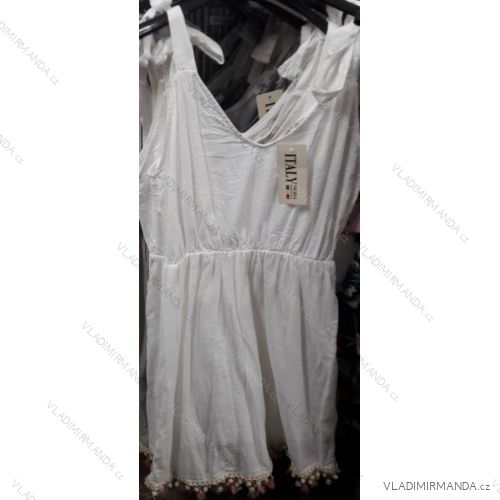 Kleider kurze Sommerfrauen (uni s / l) ITALIAN FASHION IM919636
