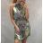 Ärmelloses Sommerkleid (uni s / m) ITALIENISCHER MODUS IM519455
