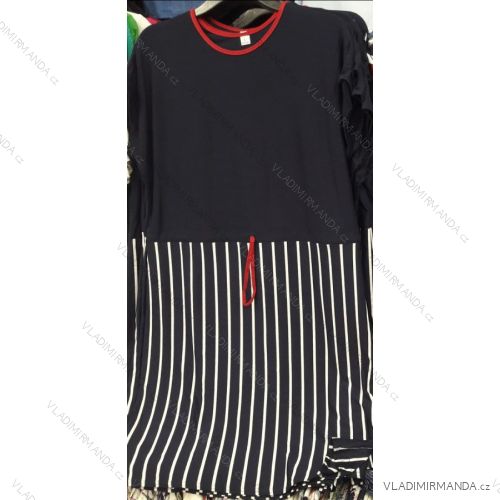 Damen Kurzarm Übergrößen Kleid (L-2XL) POLISH FASHION PM119196