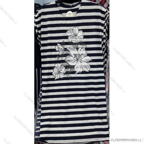 Damen Kurzarm Kleid Übergröße (48-54) POLNISCHE MODE PM119198
