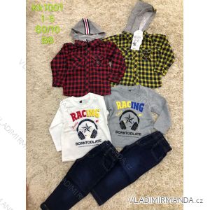 Jeans Set mit T-Shirt und Shirt Kids Boys (1-5) SAD SAD19KK1001
