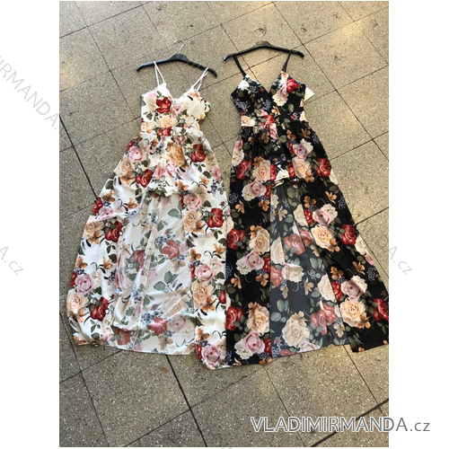 Langes Sommerkleid Damen (uni sl) ITALIENISCH MODA IM1519707Y01

