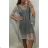 badeanzug / tunika kleid (uni s / l) ITALIAN MODE PM719004
