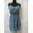 Kurzes Sommerkleid Damen (uni sl) ITALIENISCH MODA IM15190207T8934
