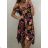 Sommerkleid kurz auf Damen Kleiderbügel (M-XXL) French Fashion FRA19K-128
