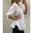 Hemdtunika 3/4 langarm (uni sl) ITALIENISCHE MODA IM518236