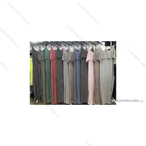 Langes Sommerkleid Damen (uni sl) ITALIENISCH MODA IM1519407Y13