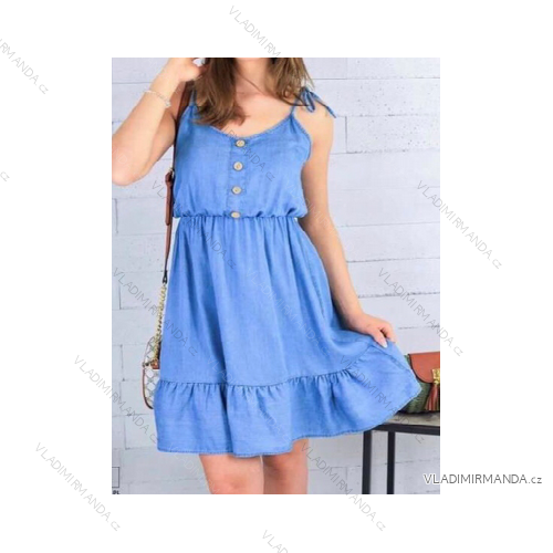 Kurzes Sommerkleid Damen (uni sl) ITALIENISCH MODA IM1519307Y10
