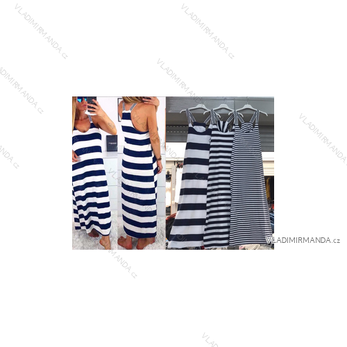 Langes Sommerkleid Damen (uni sl) ITALIENISCH MODA IM1519Y27604
