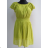 Kurzes Sommerkleid Damen (uni sl) ITALIENISCH MODA IM15191706T2256
