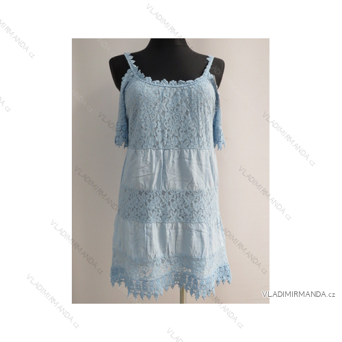 Kurzes Sommerkleid Damen (uni sl) ITALIENISCH MODA IM15191706T2240
