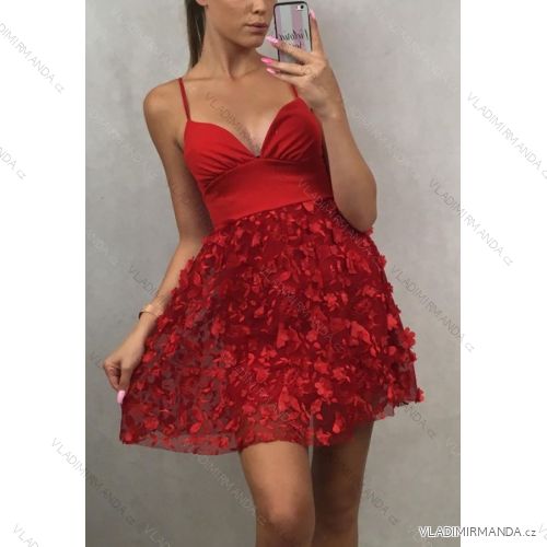 Elegante kurze Damenkleider auf Kleiderbügeln (uni s / m) ITALIAN MODA IM919700