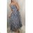 Langes Sommerkleid für Damen (uni sm) ITALIAN MODE IM919157
