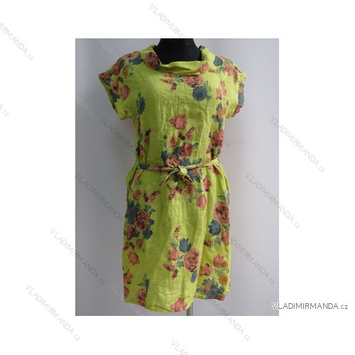 Kurzes Sommerkleid Damen (uni sl) ITALIENISCH MODA IM15191706T2209
