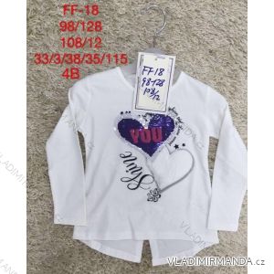 Mädchen Mädchen Langarm T-Shirt (98-128) SAD SAD19FF18