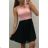 Ärmelloses, elegantes Sommerspitzenkleid (uni sl) ITALIENISCHE Mode IM918359