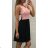 Ärmelloses, elegantes Sommerspitzenkleid (uni sl) ITALIENISCHE Mode IM918359