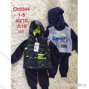 Trainingsanzug, Sweatshirt und Kapuzenweste für Jungen (1-5 Jahre) SAD SAD19CH5344
