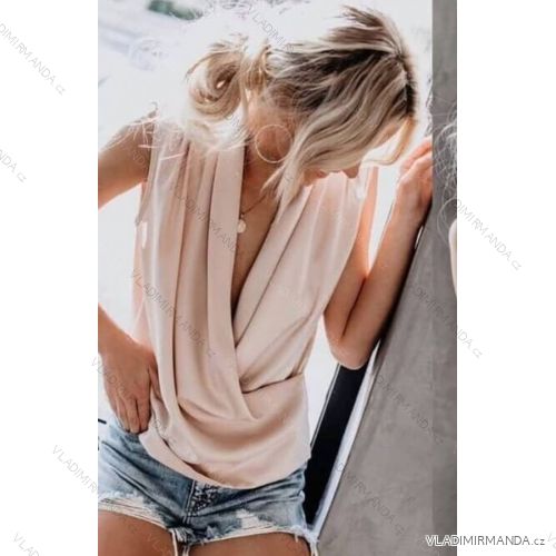 Damen Satin Tank Top (uni s / m) ITALIENISCHER MODUS IMT199888
