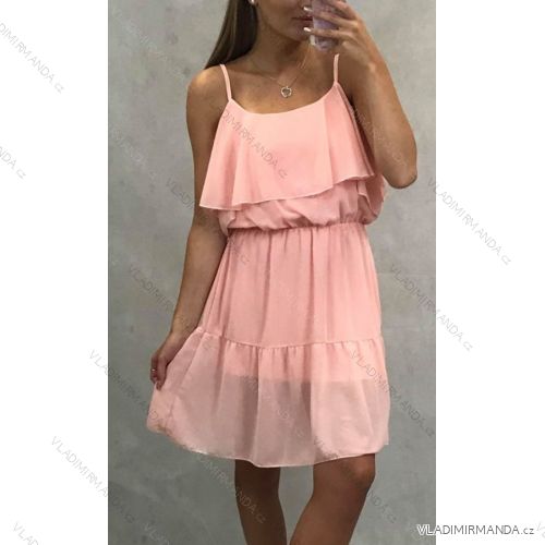 Kurzes Sommerkleid auf Kleiderbügeln (uni sl) ITALIAN MODA IM15190705H34