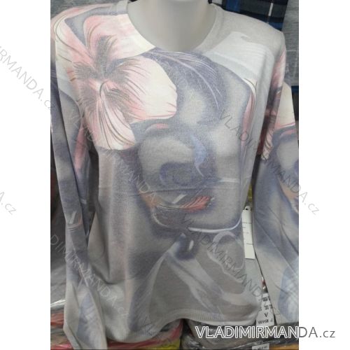 Damen Pullover Pullover Übergröße (L-3XL) KINGA PM21G697