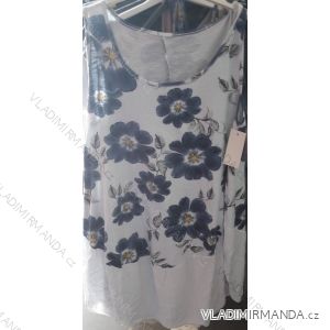 Ovales ärmelloses Sommerkleid (uni s / l) ITALIAN FASHION IM919780
