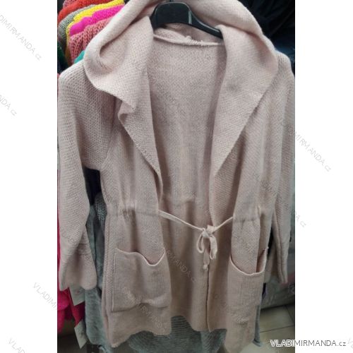 Strickjacke gestrickt Damen (uni sl) ITALIENISCHE MODE IM519458
