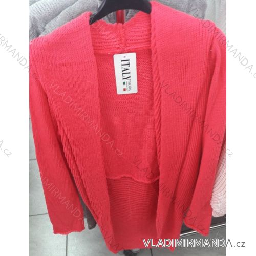 Strickjacke Strick Langarm Damen (uni sl) ITALIAN MODA im718262
