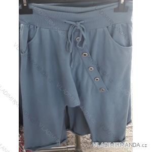 Jogginghose 3/4 kurze baggy Frauen (uni s / m) ITALIENISCHE MODA IM7193238
