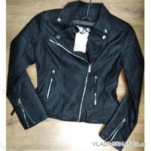 Damen Kunstlederjacke (S-2XL) MA1198854
