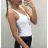Tank Top mit Spitze Sommer Frauen (uni s / m) TURKISH MOD19 CAL195583
