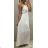 Langes Damenkleid (uni S / M) POLISH MODA CAL193062