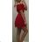Set mit Croptop und Hose Damen (uni M / L) TURKISH MODA CAL195440
