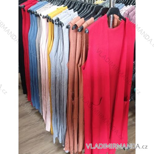 Damenweste (uni sl) ITALIENISCHE Mode IM1218063